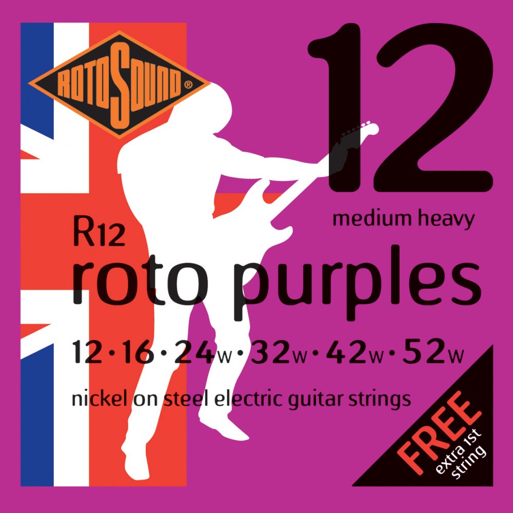 Rotosound R12 stygos elektrinei gitarai