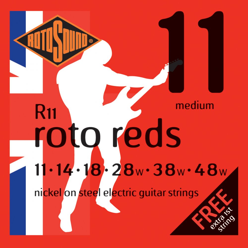 Rotosound R11 stygos elektrinei gitarai