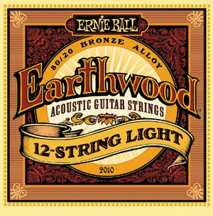 Ernie Ball 2010 stygos 12-stygei akustinei gitarai