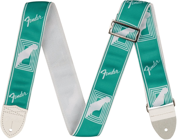 Fender Custom Mono Sea Foam green strap diržas gitarai