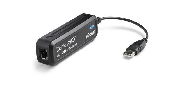 Dante AVIO USB IO Adapter 2x2