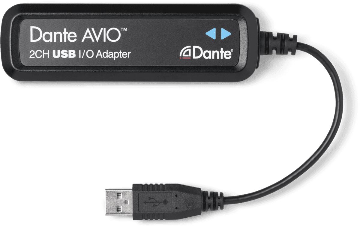 Dante AVIO USB IO Adapter 2x2