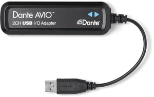 Dante AVIO USB IO Adapter 2x2