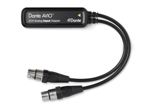 Dante AVIO Analog 2 Ch Input Adapter