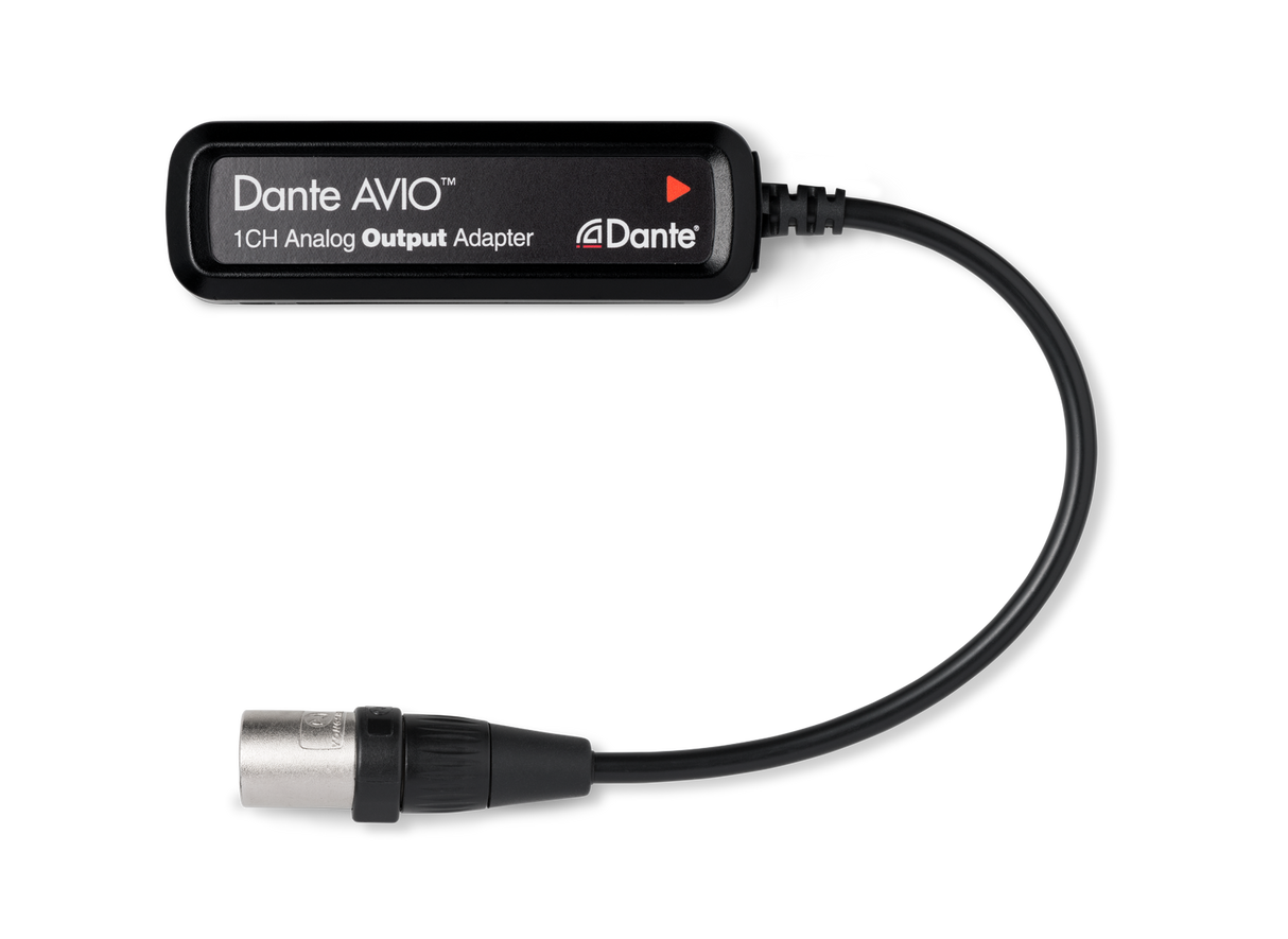 Dante AVIO Analog 1 Ch Output Adapter