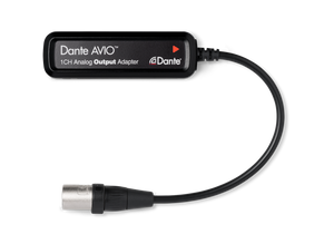 Dante AVIO Analog 1 Ch Output Adapter