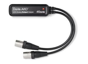 Dante AVIO Analog 2 Ch Output Adapter