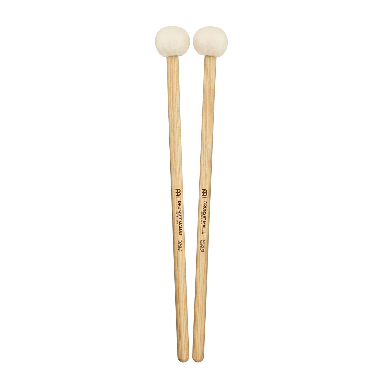 Meinl SB400 Drumset Mallet Supersoft Soft Felt Tip 5A Stick lazdelės