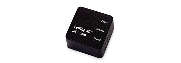 JK Audio CellTap 4C adapteris mobiliam telefonui