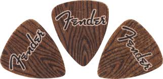 Fender Ukulele picks 3 mediatoriai ukulėlei