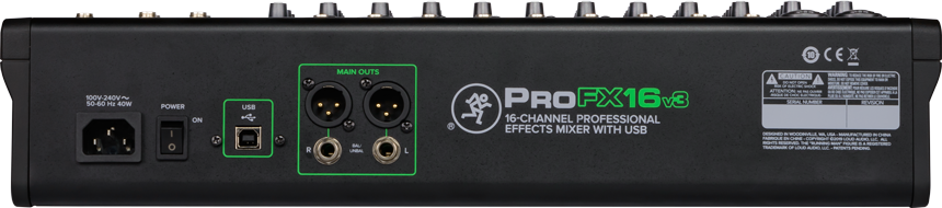 Mackie ProFX16v3