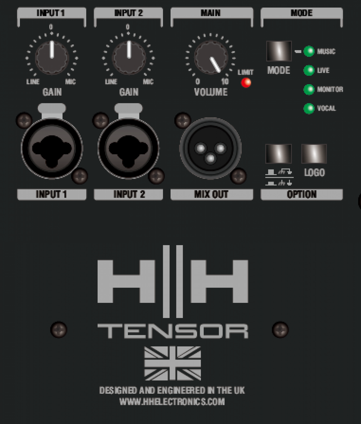 HH Electronics TRE-1201 aktyvi kolonėlė