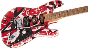 EVH Striped Series Frankie R/B/W elektrinė gitara