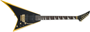 Jackson RRX24 Laurel Fingerboard Black with Yellow Bevels elektrinė gitara