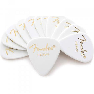 Fender 351 Pickpack White Heavy 12 pics mediatoriai