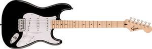 SQUIER SONIC STRAT MN WPG BLK elektrinė gitara