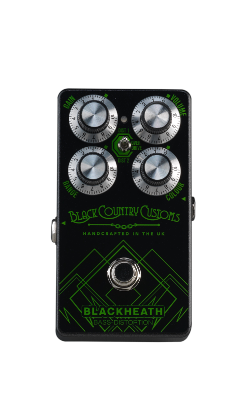 Laney Black Country Blackheath Boutique bass effect pedal distortion