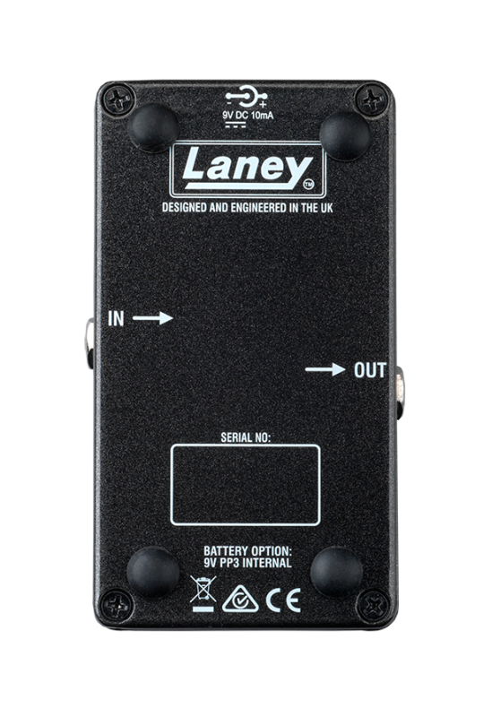 Laney Black Country Blackheath Boutique bass effect pedal distortion