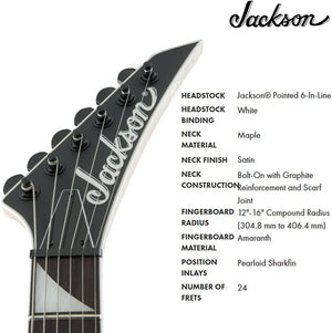 Jackson JS22 DKA  AH FB Natural Oil elektrinė gitara