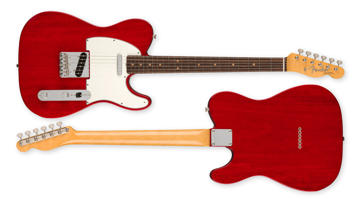 Fender American Vintage II 1963 Telecaster RW Crimson Red Transparent elektrinė gitara