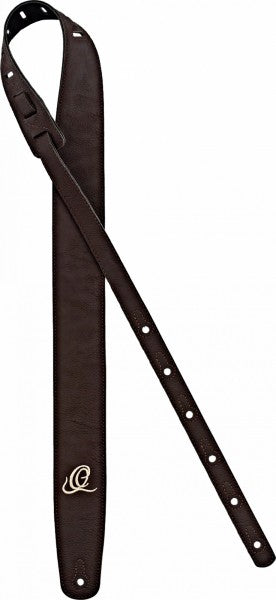 Ortega OSVG-BR PVC VEGAN guitar strap diržas gitarai