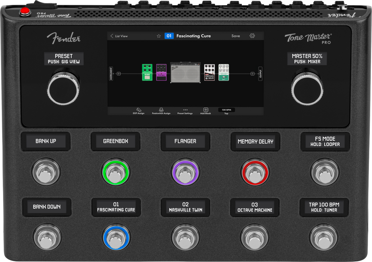 Fender Tone Master Pro gitarinis efektų procesorius