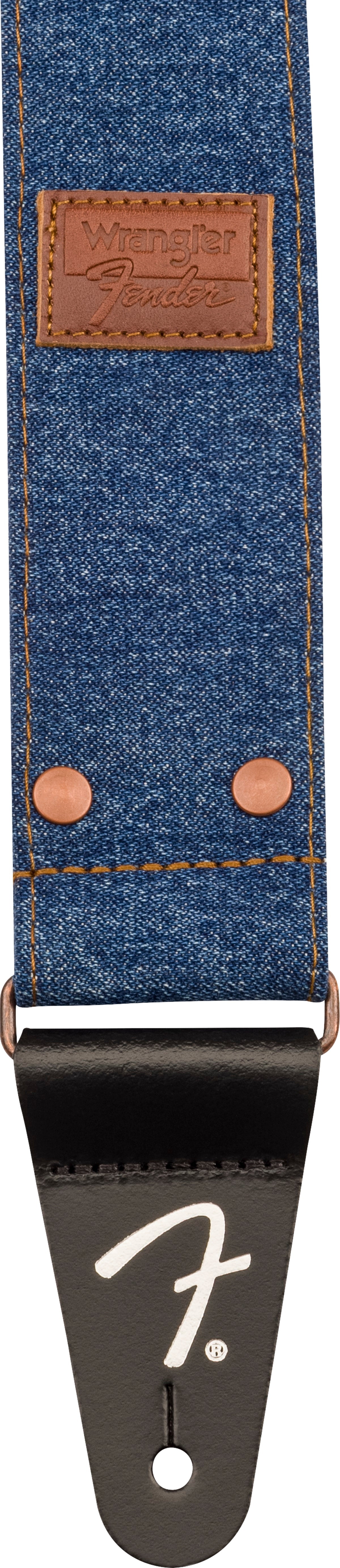 Fender X Wrangler Denim Strap Dark Indigo diržas gitarai