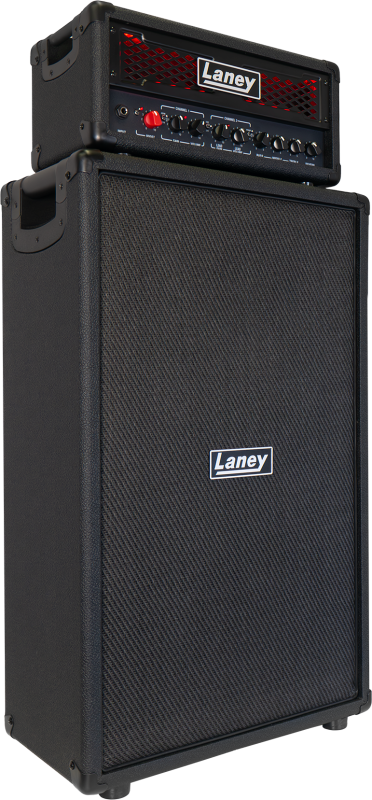 Laney Ironheart DUALRIG Dualtop 60-Watt 2-Channel Guitar Amp Head & IRF-CAB212 2x12