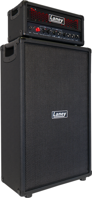 Laney Ironheart DUALRIG Dualtop 60-Watt 2-Channel Guitar Amp Head & IRF-CAB212 2x12