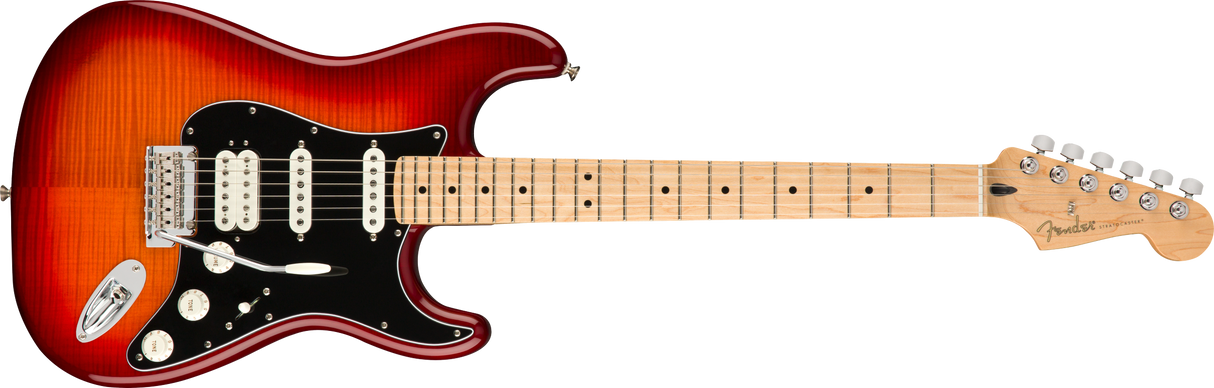 Fender PLAYER SERIES STRAT HSS PLUS TOP MN ACB elektrinė gitara