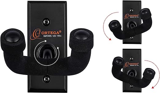 Ortega OGH-1 Black Wall hanger gitaros laikiklis