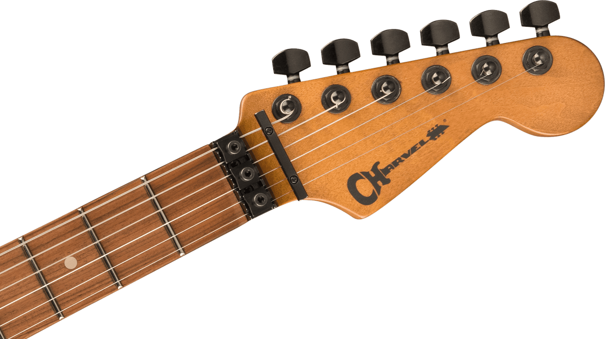 Charvel Pro Mod Relic San Dimas 1 HH FR PF Weathered Orange elektrinė gitara