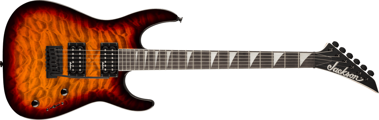 Jackson JS20 DKQ 2PT AF Transparent Tobacco Burst elektrinė gitara