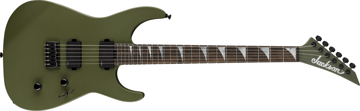 Jackson American Series Soloist SL2 HT Ebony Fingerboard Matte Army Drab elektrinė gitara