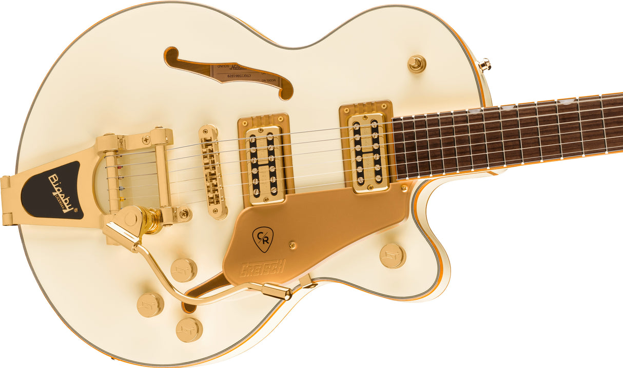 Gretsch  Electromatic Chris Rocha Broadkaster Jr. Center Block Rosewood Fingerboard Vintage White e