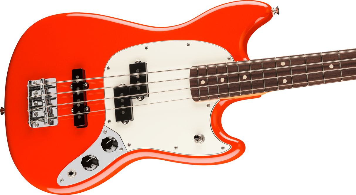 Fender Player II Mustang Bass PJ RW CRR bosinė gitara