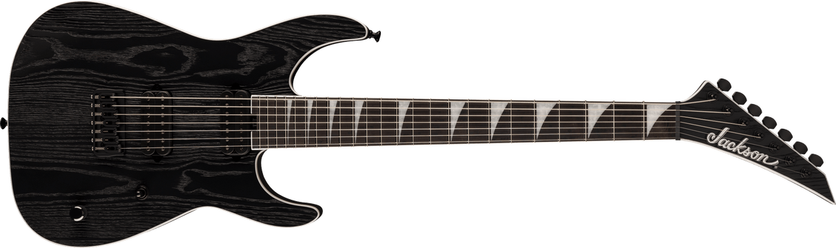 Jackson Pro Series Signature Jeff Loomis Soloist SL7 HT Ebony Fingerboard Black Ash