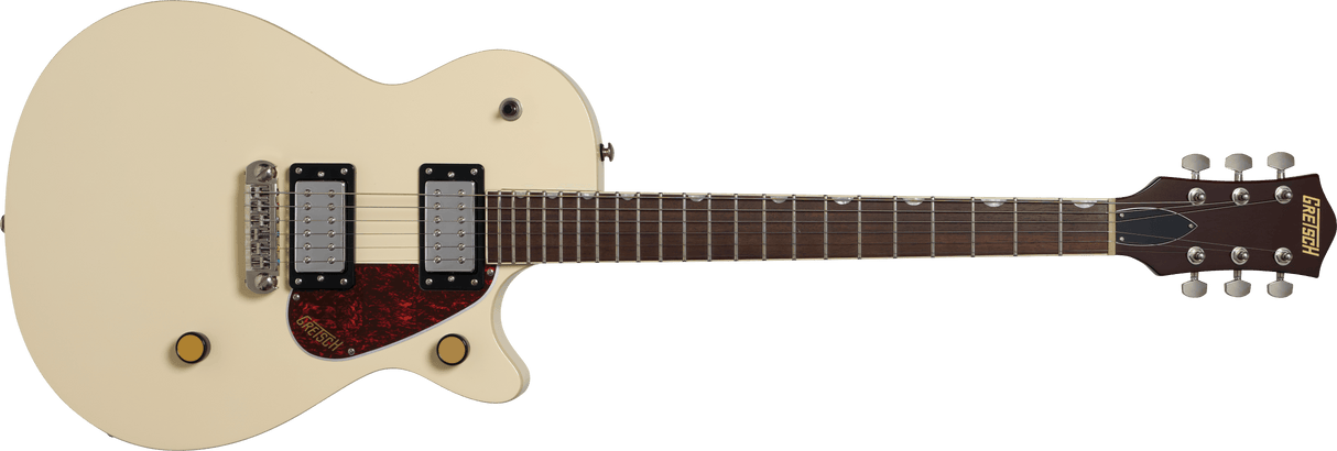 Gretsch Streamliner Jet Club Single-Cut with Wraparound Laurel Fingerboard Vintage White elektrinė g