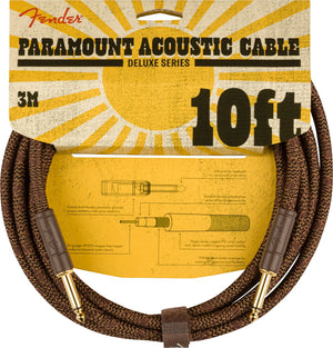 Fender 10 Paramount Acoustic Instrument Cable laidas gitarai