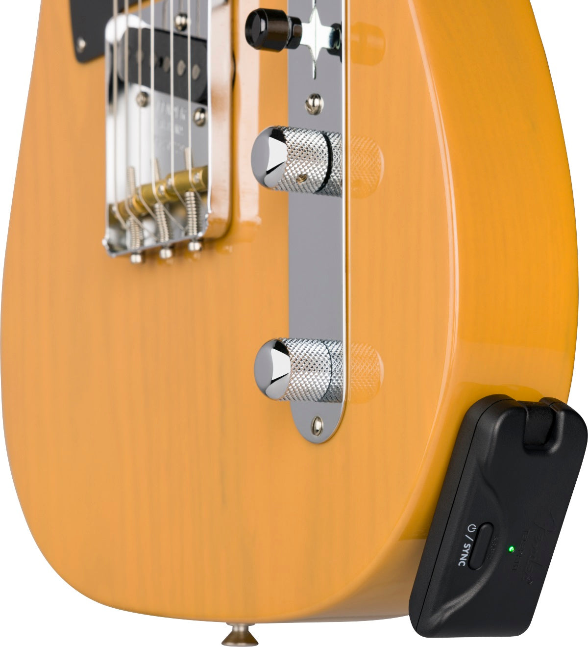 Fender Telepath Wireless System Mystic Ice Blue and Black belaidė sistema gitaroms