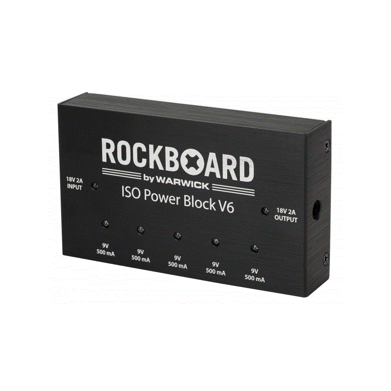 Rockboard Iso Power Block V6 maitinimo šaltinis efektams