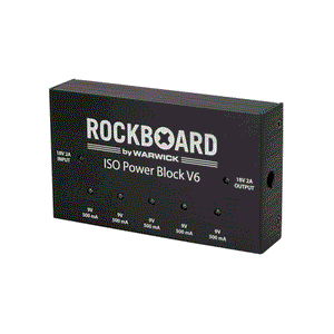 Rockboard Iso Power Block V6 maitinimo šaltinis efektams