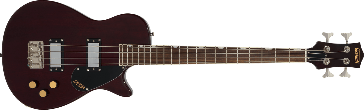 Gretsch Streamliner Jet Club Bass Single-Cut LRL Walnut Stain bosinė gitara